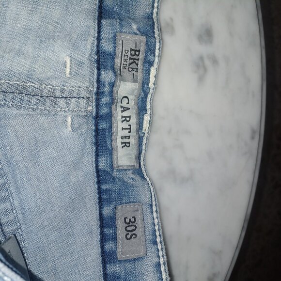 BKE Denim Men's Blue Jeans Carter 30S - Picture 4 of 7